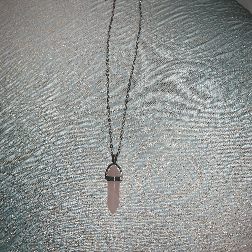 White Crystal Necklace
